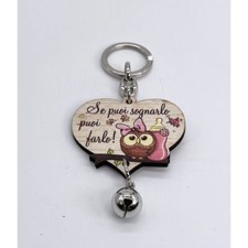 Portachiavi Legno Cuore con
