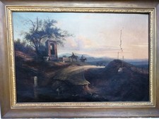 Paesaggio campagna romana