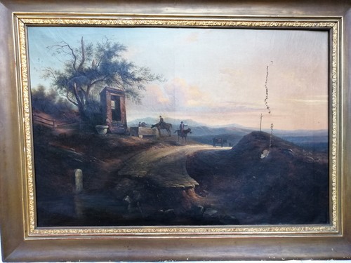 Paesaggio campagna romana