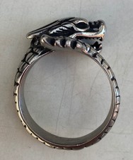 Anello Drago Acciaio Inox