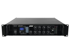 OMNITRONIC MP-120P Amplificatore Mixer ELA con 120 W RMS e Lettore Audio
