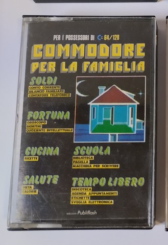 Cassetta computer commodore - cassetta,