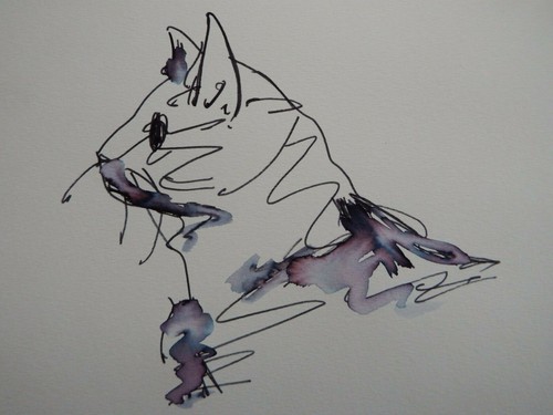 Picasso inchiostro disegno - picasso,