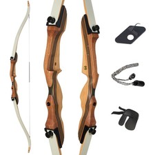 Set di archi ricurvi 62" per