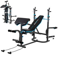 THUNDER® VIGOR-B Panca Pesi, Regolabile, Panca Inclinata, Panca Piatta Multifunzione