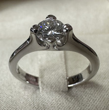 ANELLO IN ORO 18kt. SOLITARIO
