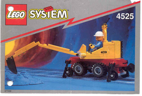 Lego treno ferrovia 4525 - treno,
