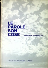 Parole son cose - parole,