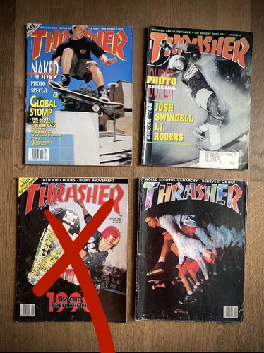 Rivista vintage thrasher - vintage,
