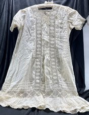 lino antico bianco battesimo