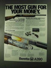 1994 Beretta A390 Shotgun Ad -