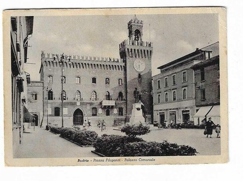 Budrio 1955 piazza - budrio, ,