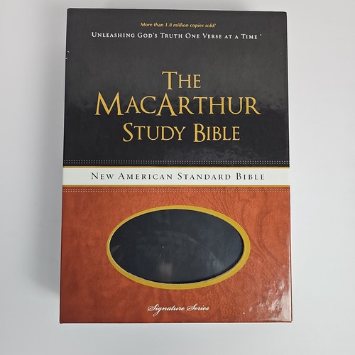 Macarthur study bible - bible-nasb, by