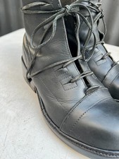 Stivali Dirk Bikkembergs Iconic Lace-Through System neri, taglia UK 7 / EU 41