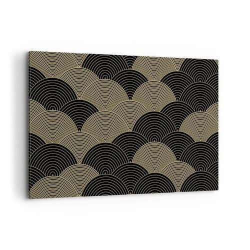 Quadro tela 120x80cm nero - quadro,