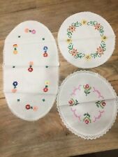  Centrini tre pezzi fatte a