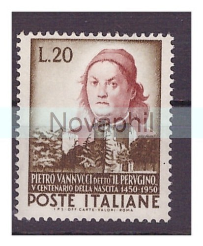 Italia 1951 perugino - ,