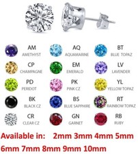 Orecchini a perno donna