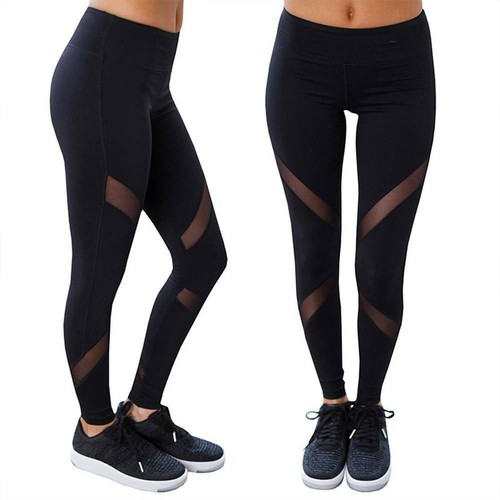 Leggings donna mesh - push, up
