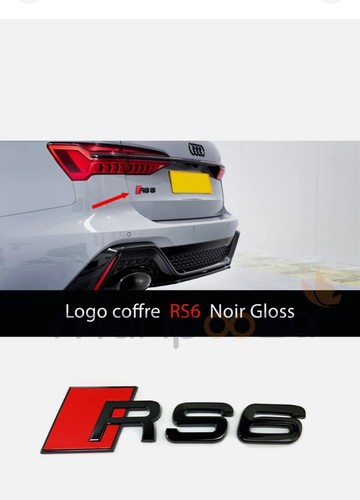 Logo insigne rs6 - logo,