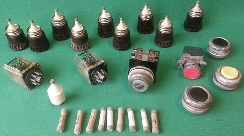 Lotto materiale elettrico - materiale,