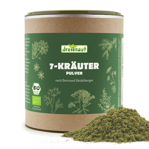 Polvere erbe biologiche - polvere,