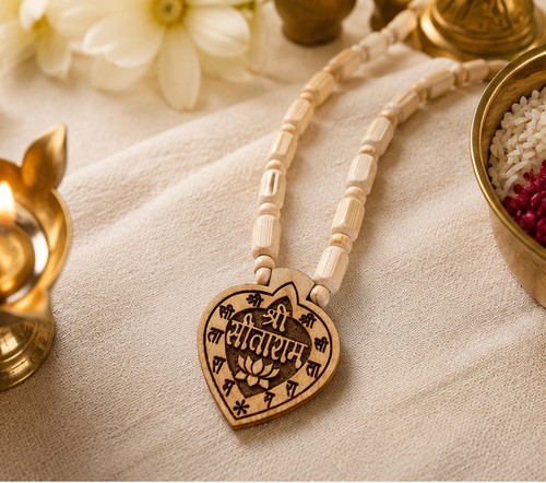 Collana tulsi mala - collana, con