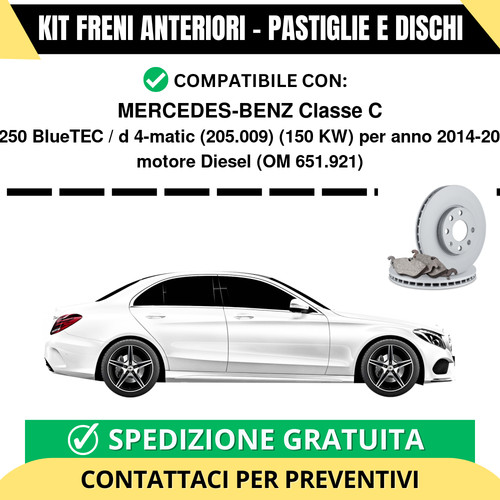 Kit freni anteriori - kit,