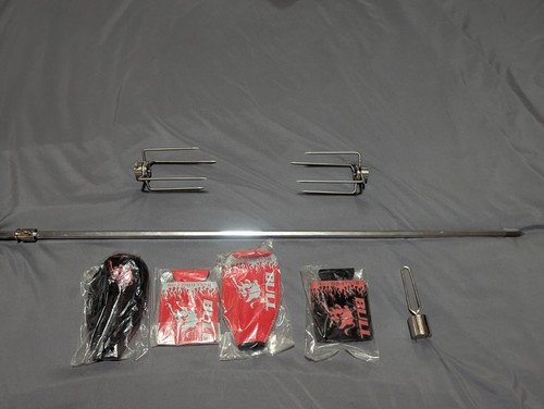 Set girarrosto bull bbq - set,