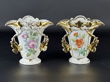 Coppia Di Antichi Vasi In