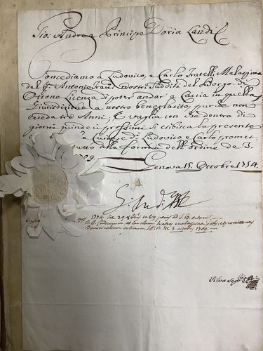 Permesso caccia dato - di, da