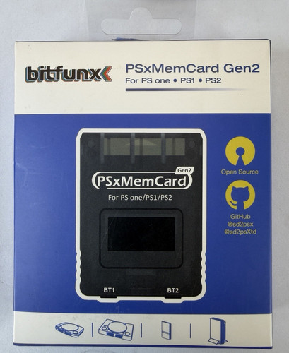 Bitfunx psxmemcard gen2 scheda - gen2,