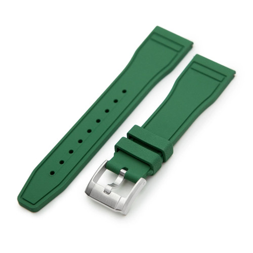 Cinturino orologio gomma verde