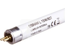 Neon T5 13W/827 luce calda marca OSRAM L. totale 530mm