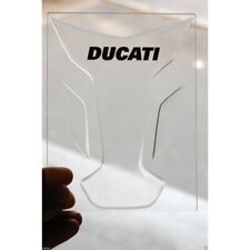 Paraserbatoio TRASPARENTE DUCATI  PROTECTIVE "wings", protezione serbatoio, new