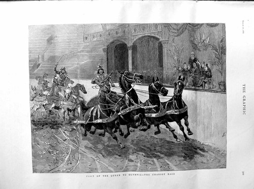 Vecchia stampa antica 1887 - vecchia,