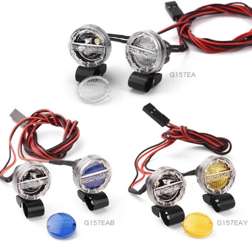 Led coppia fari - coppia, tondi