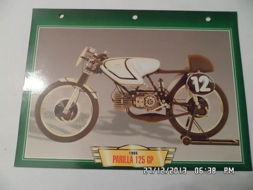 Carte fiche moto parilla - fiche,
