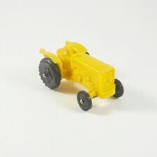 Trattore - Auto Di Gomma - Giallo - Vintage - Vinile - Art. 421