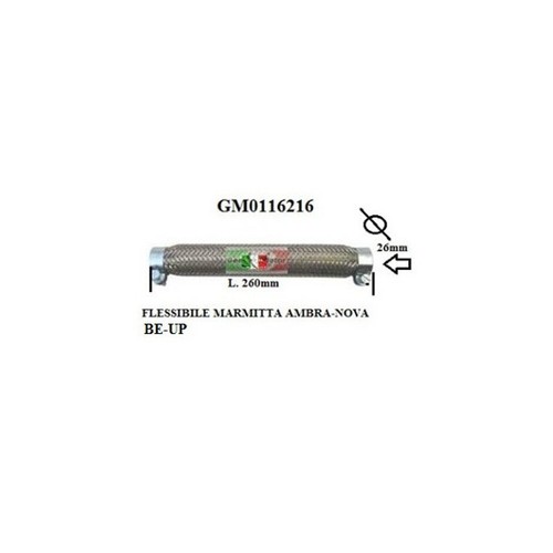 Flessibile marmitta ligier - marmitta,