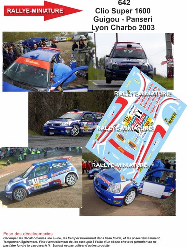 Decals ref 0642 renault - ref,