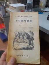RARO LIBRO JOHN STEINBECK ROMANZO FURORE BOMPIANI DEL 1942