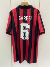 Maglia milan 1996 baresi - milan, 1996-97
