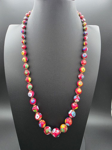 Collana perle vetro - perle,
