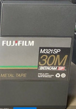 16 Nastri Betacam SP Fujifilm M321SP 30 minuti, nuovi