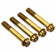 4x Gold Titanium Front Caliper