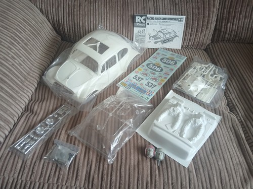 Tamiya sand scorcher body set - sand,