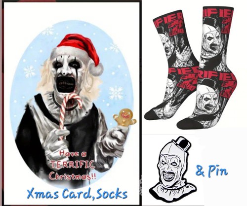 Terrifier art clown calze - art,