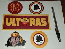 Ultras roma, adesivi societari vintage, Lotto 5 Pezzi. No cucs, no fedayn,