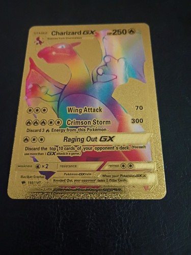 Rara carta rainbow gold - rara,